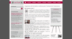 Desktop Screenshot of caritat.fr